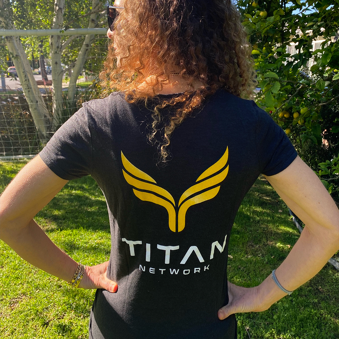 Attack On Titan Female Titan Black T-Shirt